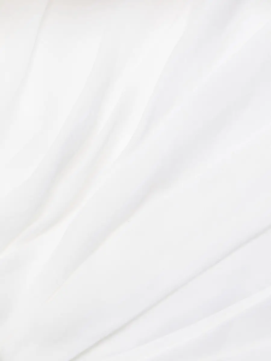 Chloé Women's Gathered One-Shoulder Minidress - White | Thumbnail 5 Chloé Women's Gathered One-Shoulder Minidress - White | Thumbnail 5