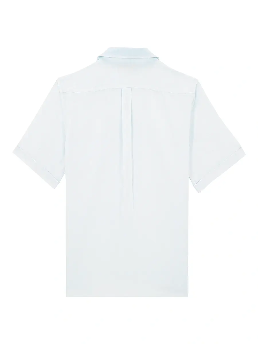 Vilebrequin Men's Linen Camp Shirt | Thumbnail 3 Vilebrequin Men's Linen Camp Shirt | Thumbnail 3