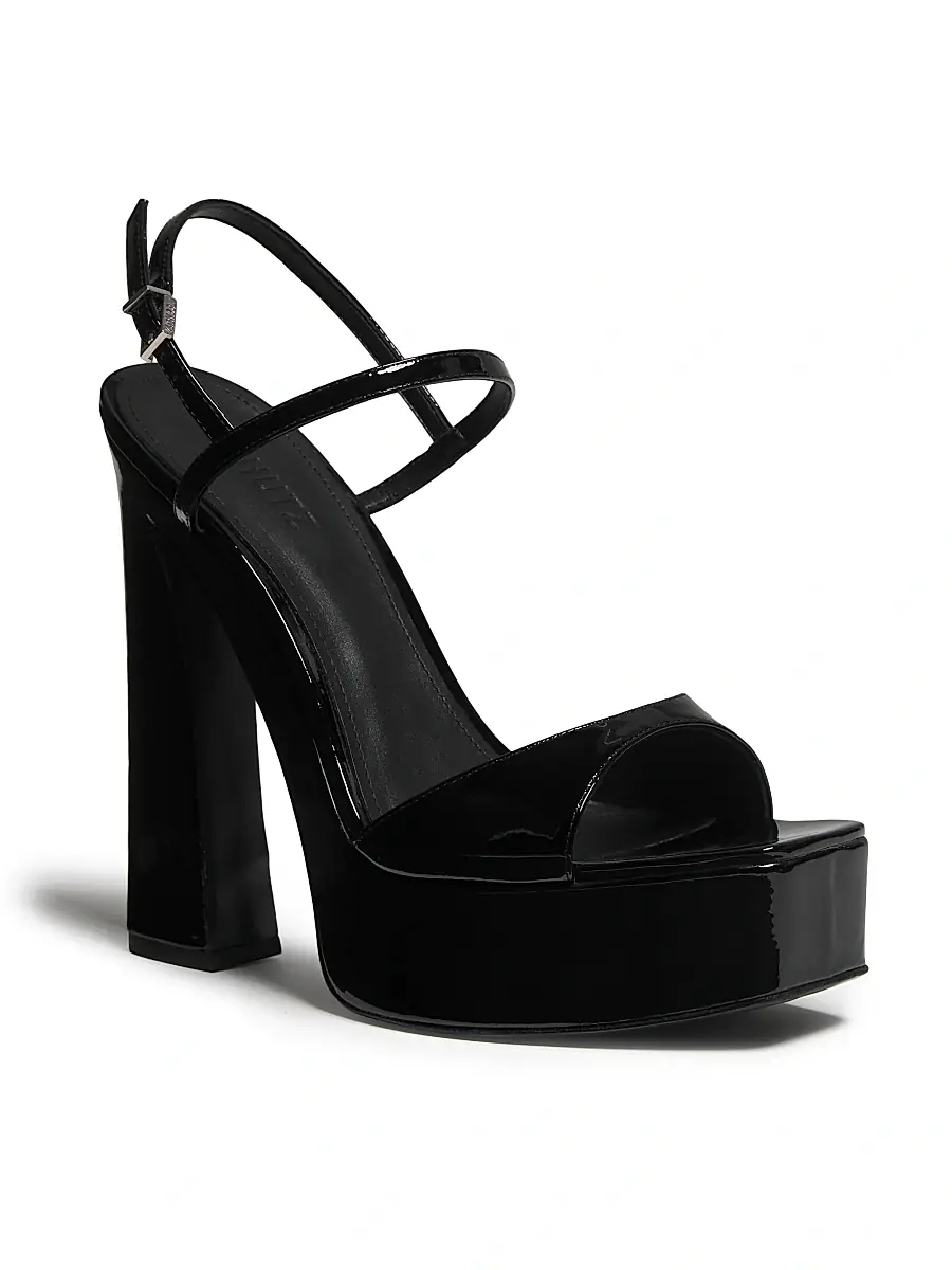 Schutz Women's Arlene 152MM Patent Leather Platform Sandals | Thumbnail 2