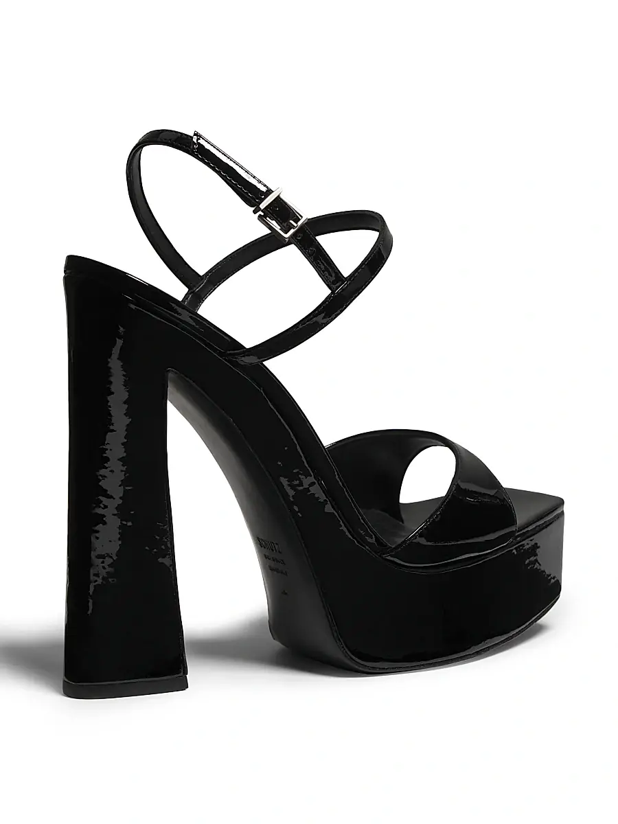 Schutz Women's Arlene 152MM Patent Leather Platform Sandals | Thumbnail 3