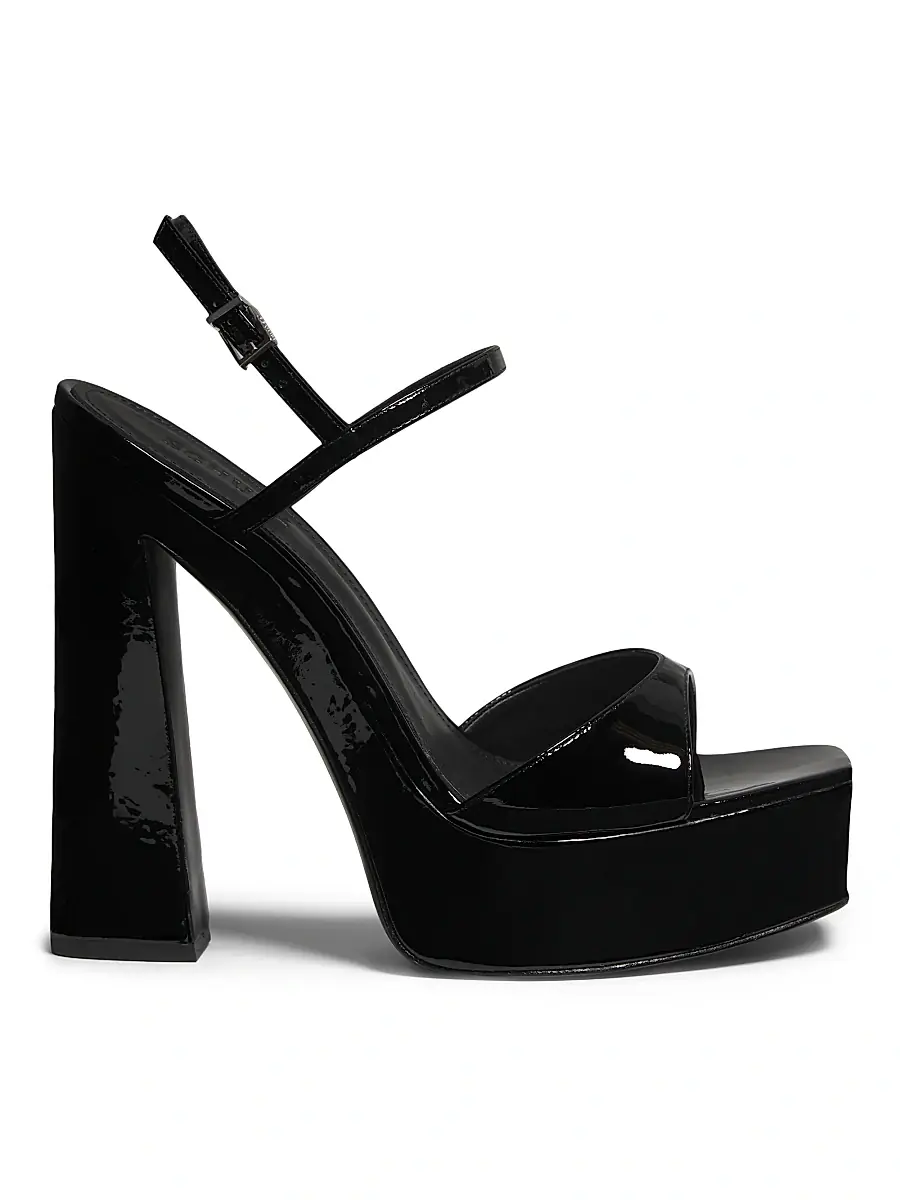 Schutz Women's Arlene 152MM Patent Leather Platform Sandals