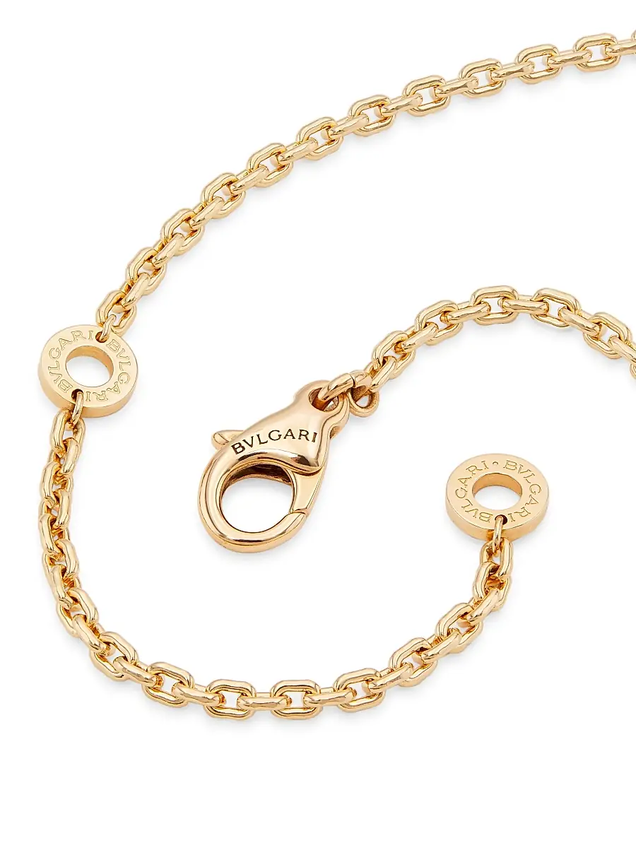 BVLGARI Women's B. zero1 18K Rose Gold & Diamond Pendant Necklace - Rose Gold | Thumbnail 3 BVLGARI Women's B. zero1 18K Rose Gold & Diamond Pendant Necklace - Rose Gold | Thumbnail 3