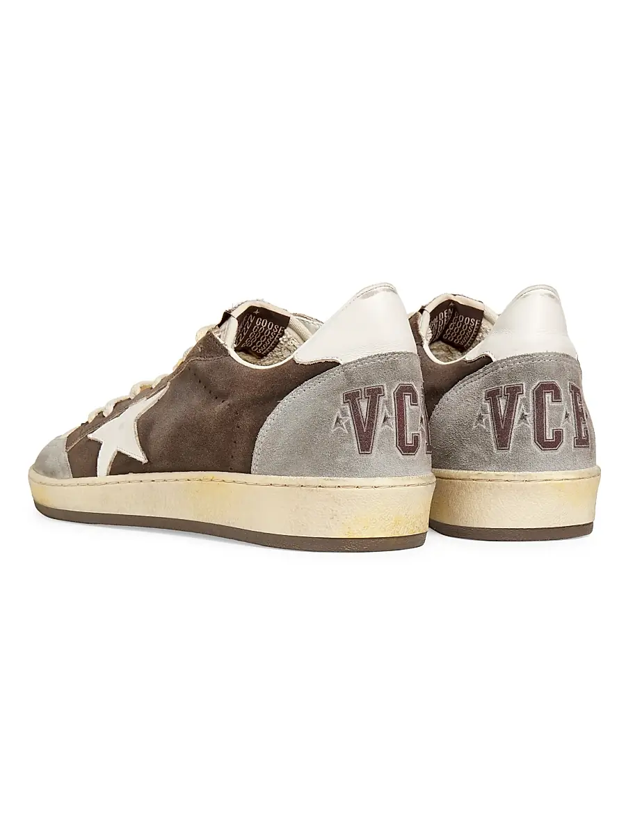 Golden Goose Men's Ballstar Spur Star Leather Sneakers | Thumbnail 3 Golden Goose Men's Ballstar Spur Star Leather Sneakers | Thumbnail 3
