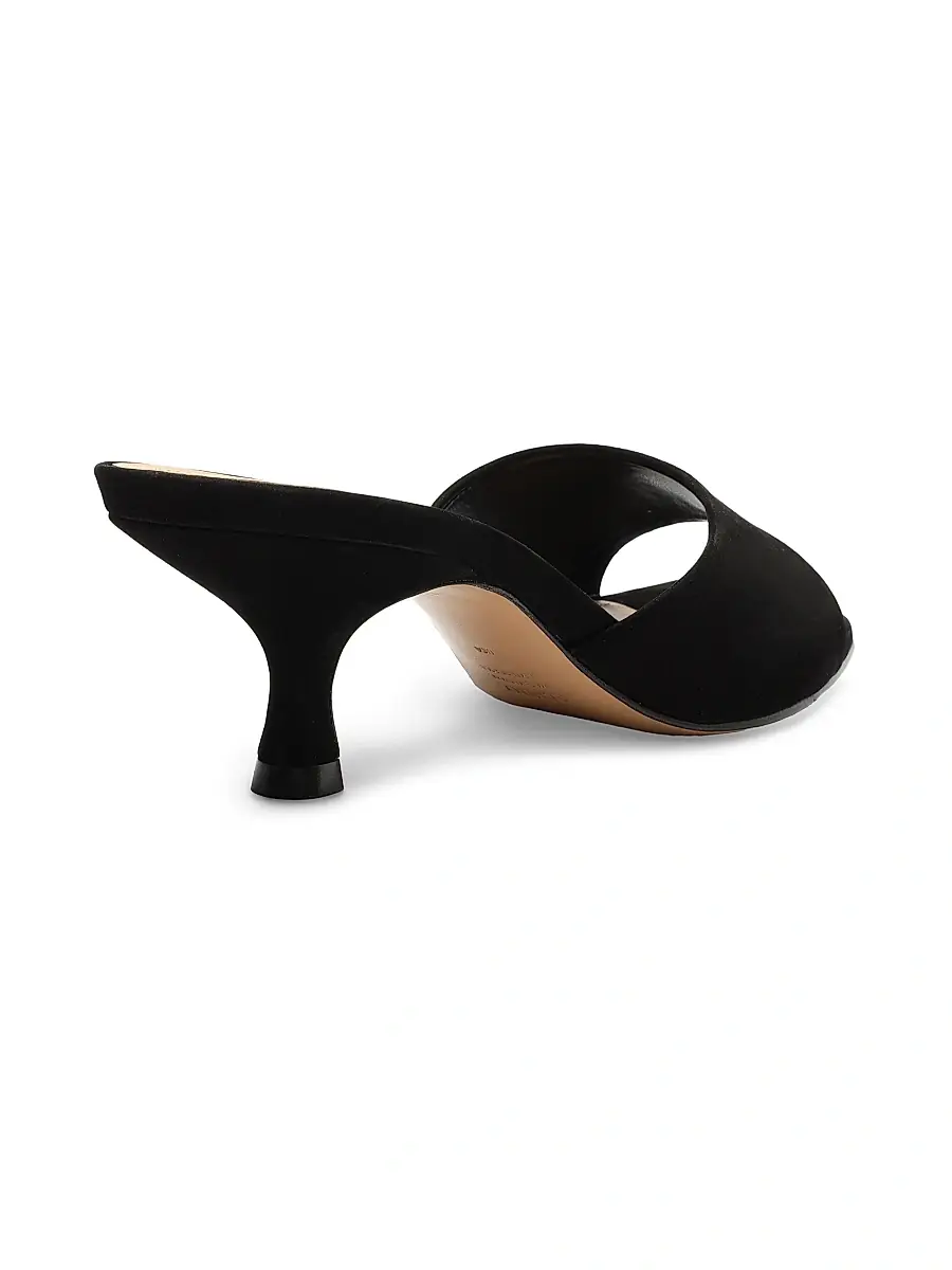 Schutz Women's Dethalia 65MM Suede Sandals | Thumbnail 3