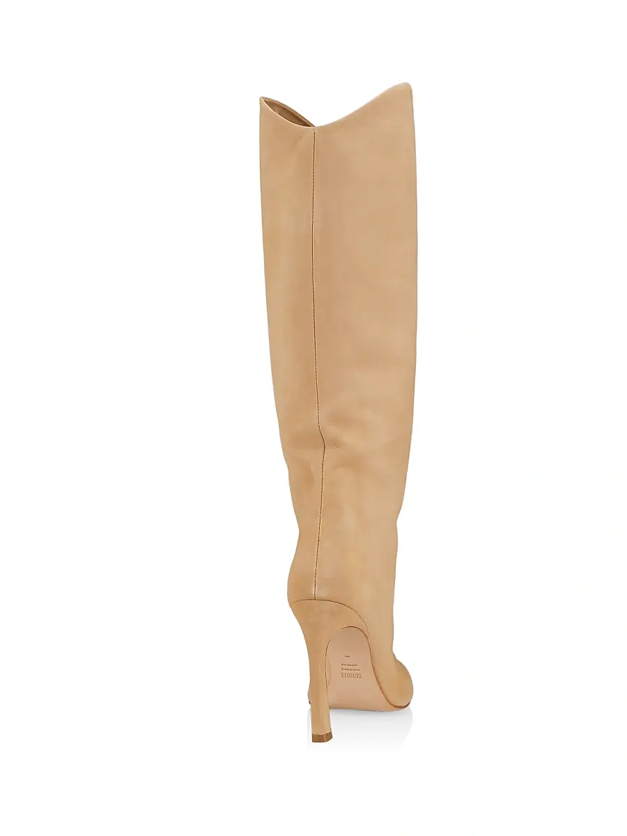 Schutz Women's Maryana Nubuck Knee-High Boots | Thumbnail 3 Schutz Women's Maryana Nubuck Knee-High Boots | Thumbnail 3