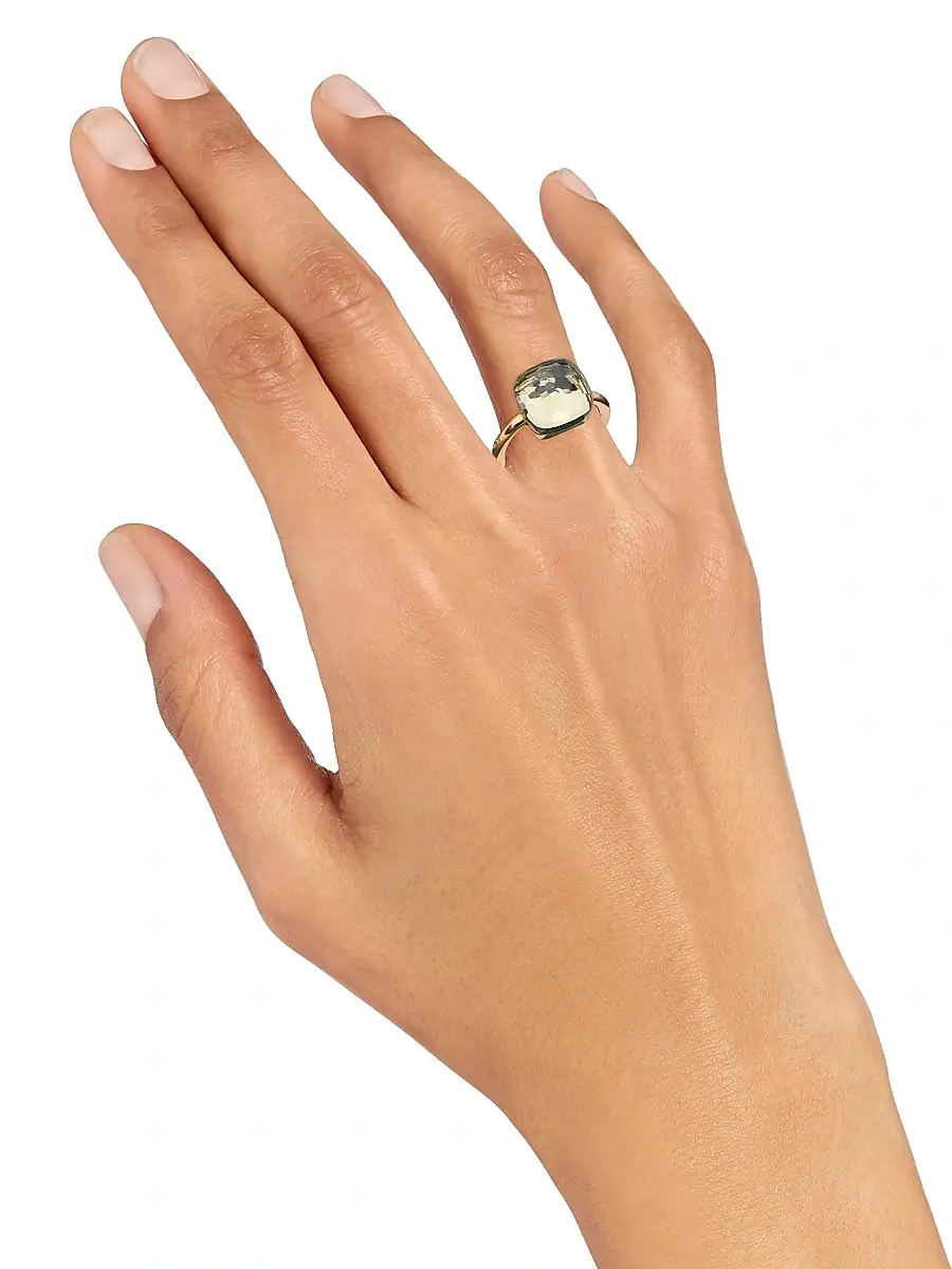 Pomellato Women's Nudo 18K Rose Gold & Prasiolite Square Ring - Rose Gold | Thumbnail 2 Pomellato Women's Nudo 18K Rose Gold & Prasiolite Square Ring - Rose Gold | Thumbnail 2
