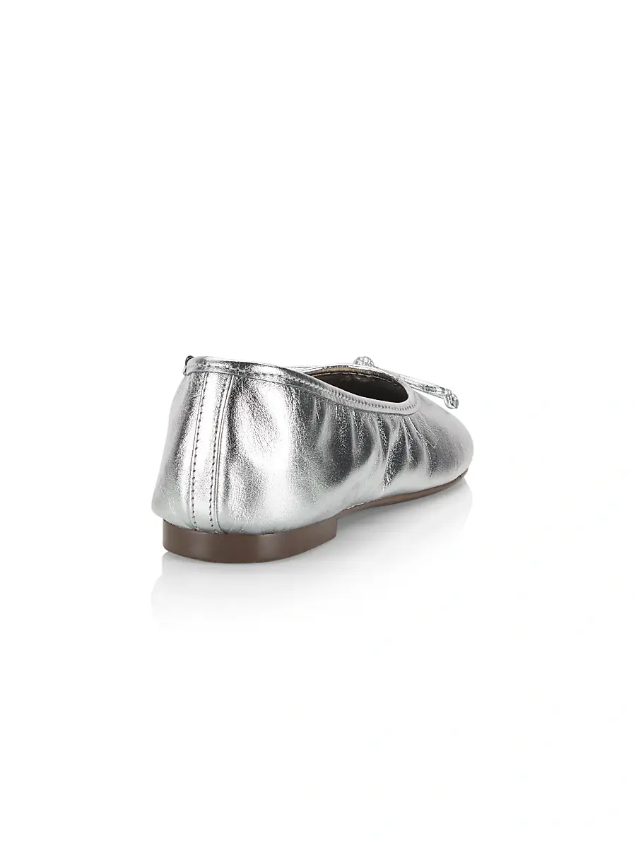 Schutz Women's Arissa Leather Ballet Flats | Thumbnail 3