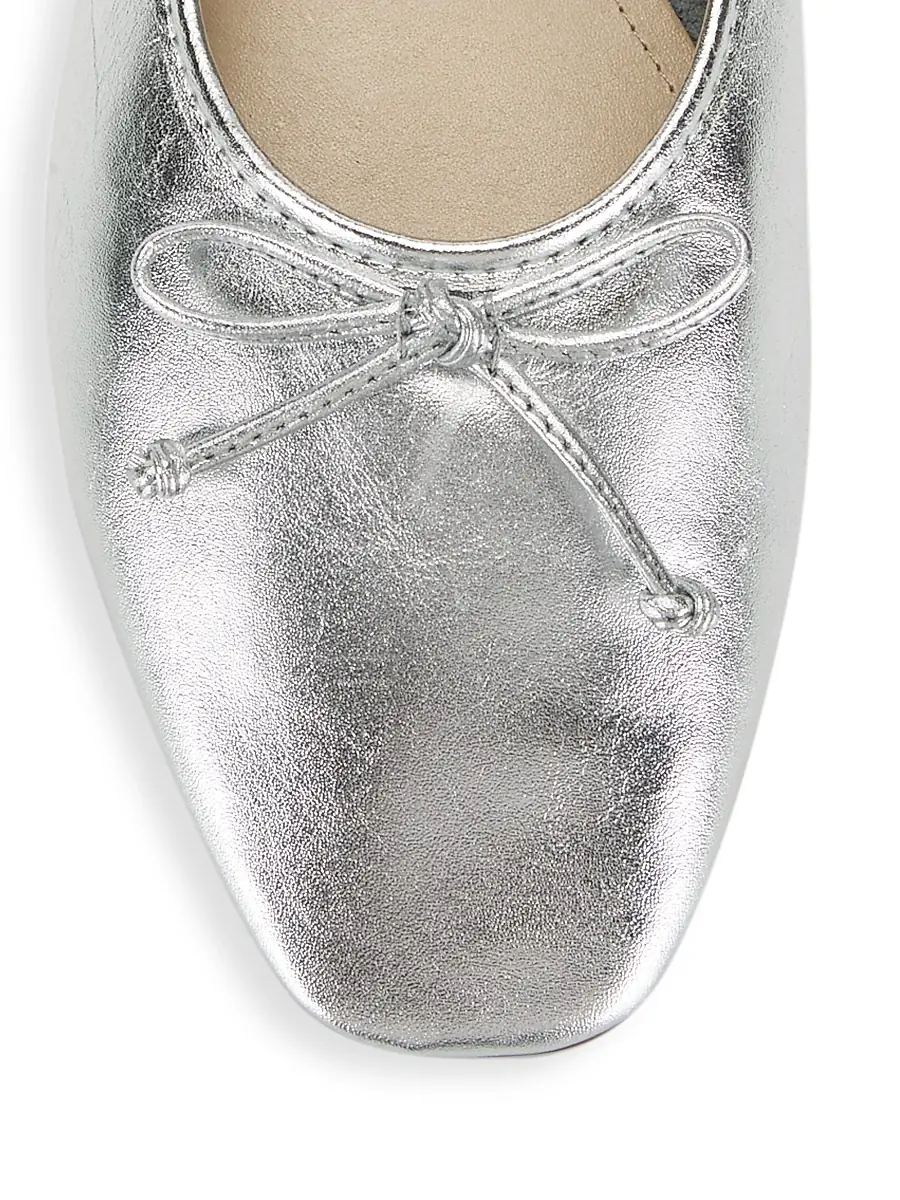 Schutz Women's Arissa Leather Ballet Flats | Thumbnail 4