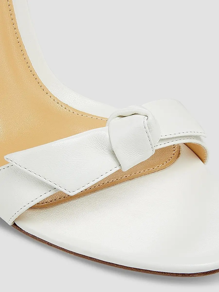 Alexandre Birman Women's Clarita Bow Leather Sandals | Thumbnail 9 Alexandre Birman Women's Clarita Bow Leather Sandals | Thumbnail 9