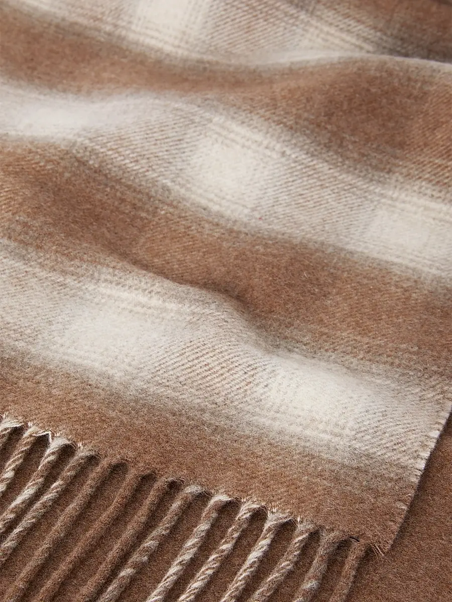 Loro Piana Women's Wish Cashmere Scarf - Light Camel | Thumbnail 3 Loro Piana Women's Wish Cashmere Scarf - Light Camel | Thumbnail 3