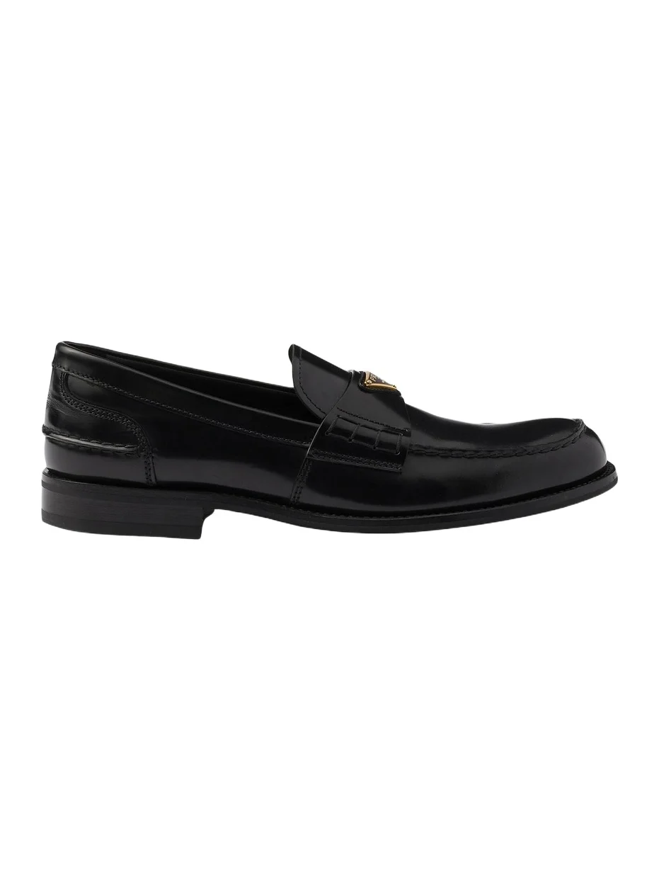 Men's Men's Brushed Leather Loafers Men's Men's Brushed Leather Loafers