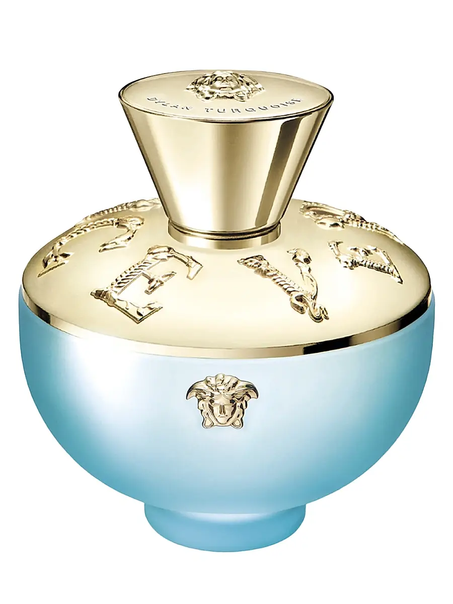 Versace Women's Dylan Turquoise Eau de Toilette 6.7 oz | Image 1 Versace Women's Dylan Turquoise Eau de Toilette 6.7 oz | Image 1
