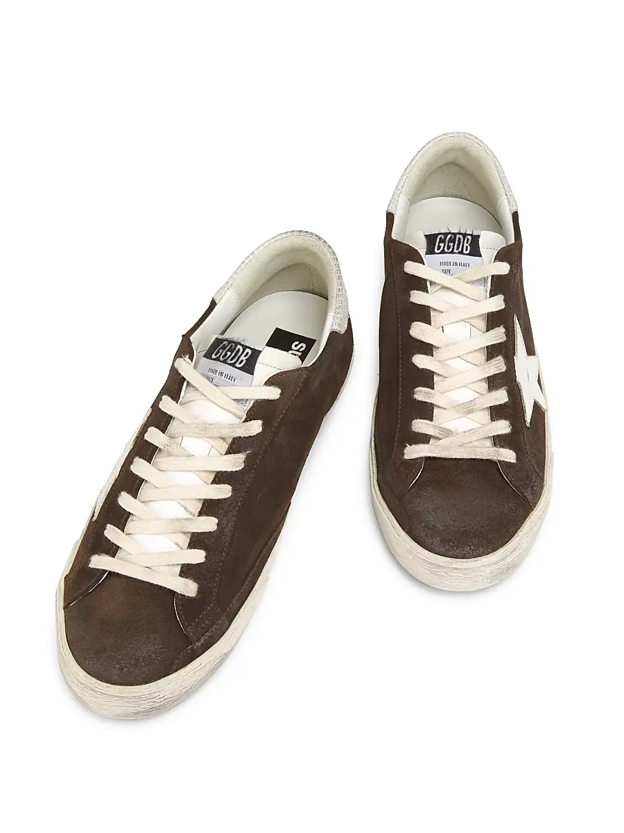 Golden Goose Unisex Super-Star Classic Leather Sneakers | Thumbnail 4 Golden Goose Unisex Super-Star Classic Leather Sneakers | Thumbnail 4