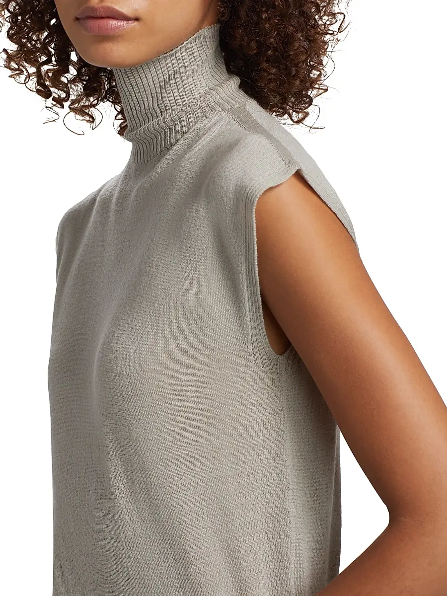 Rick Owens Women's SL Turtleneck Knit Top | Thumbnail 5 Rick Owens Women's SL Turtleneck Knit Top | Thumbnail 5