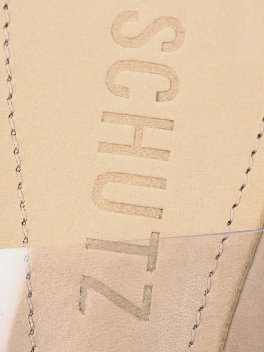 Schutz Women's Victorie Vinyl & Suede Mules - Tan | Thumbnail 6