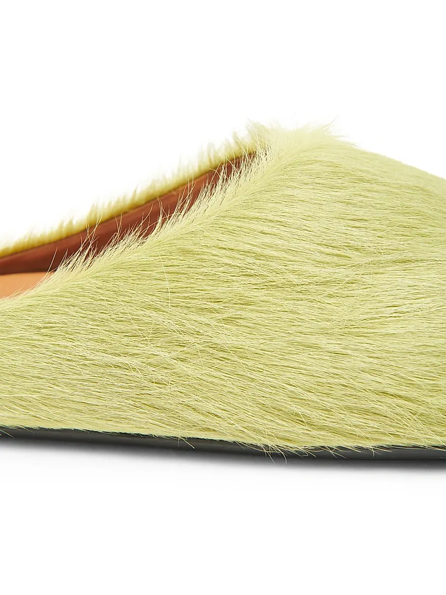 Marni Men's Fussbett Sabot Mules - Lime | Thumbnail 6