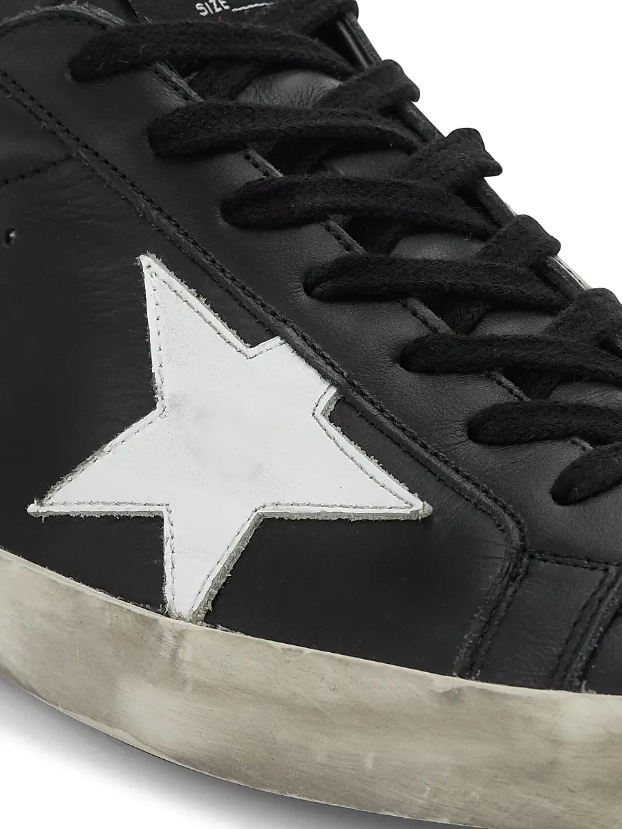 Golden Goose Unisex Super-Star Leather Sneakers | Thumbnail 6 Golden Goose Unisex Super-Star Leather Sneakers | Thumbnail 6