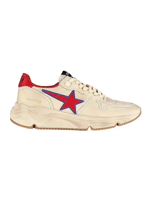 Golden Goose Men's Running Sole Nylon Sneakers
