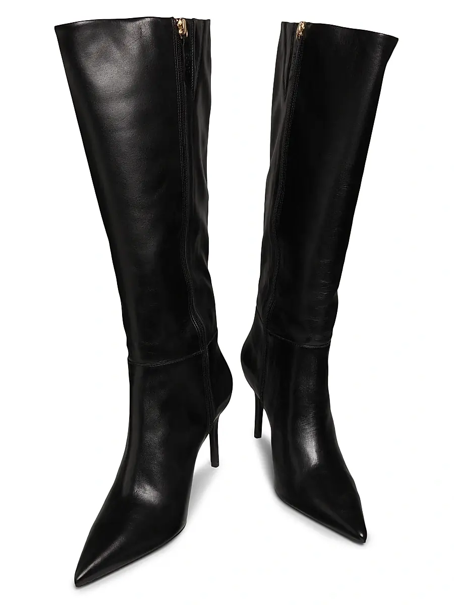 Schutz Women's Mikki 90MM Leather Boots | Thumbnail 4 Schutz Women's Mikki 90MM Leather Boots | Thumbnail 4
