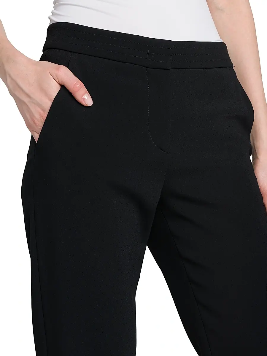Giorgio Armani Women's Silk Slim-Leg Pants | Thumbnail 5 Giorgio Armani Women's Silk Slim-Leg Pants | Thumbnail 5