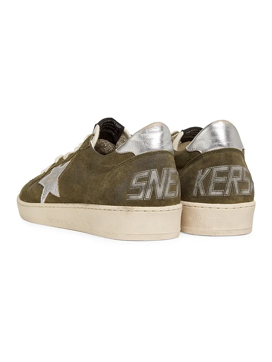 Golden Goose Unisex Ball Star Suede & Leather Sneakers | Thumbnail 3 Golden Goose Unisex Ball Star Suede & Leather Sneakers | Thumbnail 3