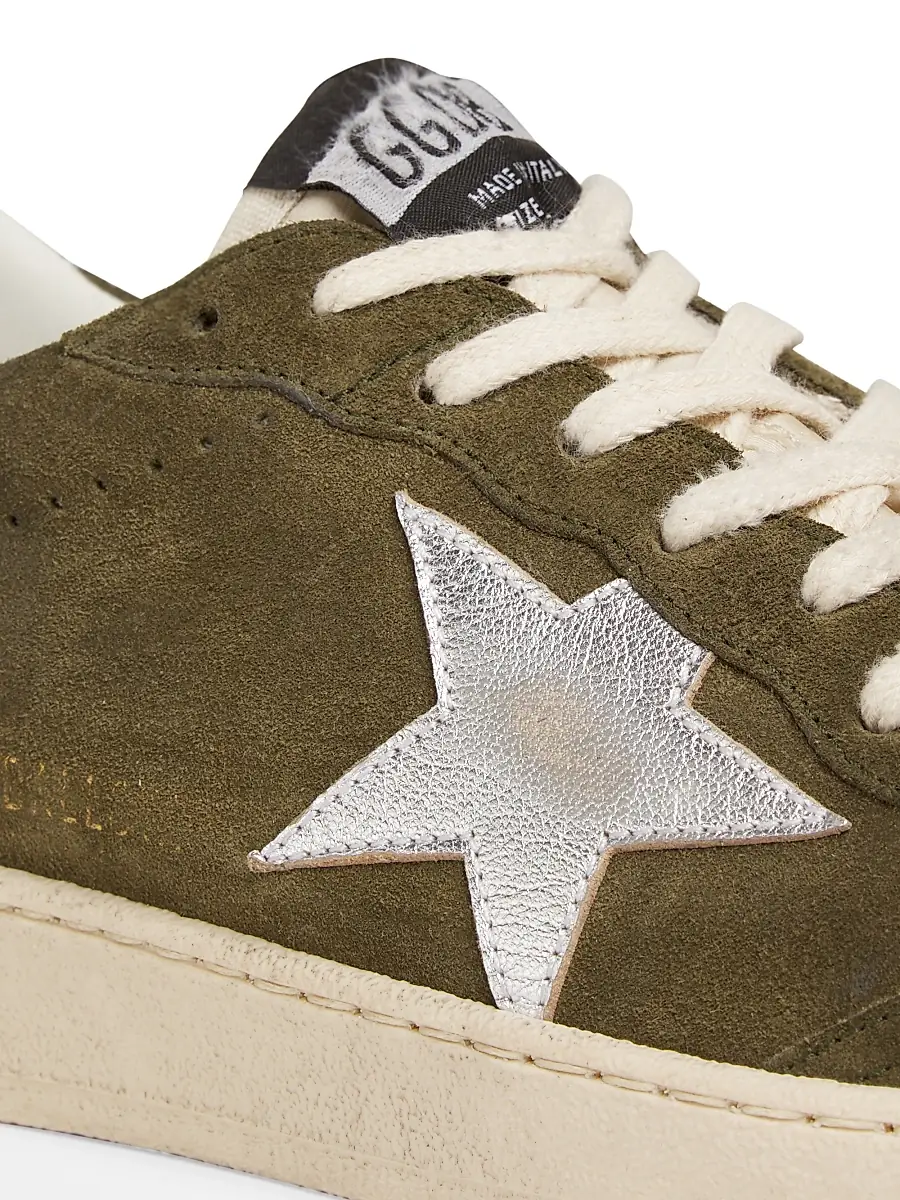 Golden Goose Unisex Ball Star Suede & Leather Sneakers | Thumbnail 5 Golden Goose Unisex Ball Star Suede & Leather Sneakers | Thumbnail 5