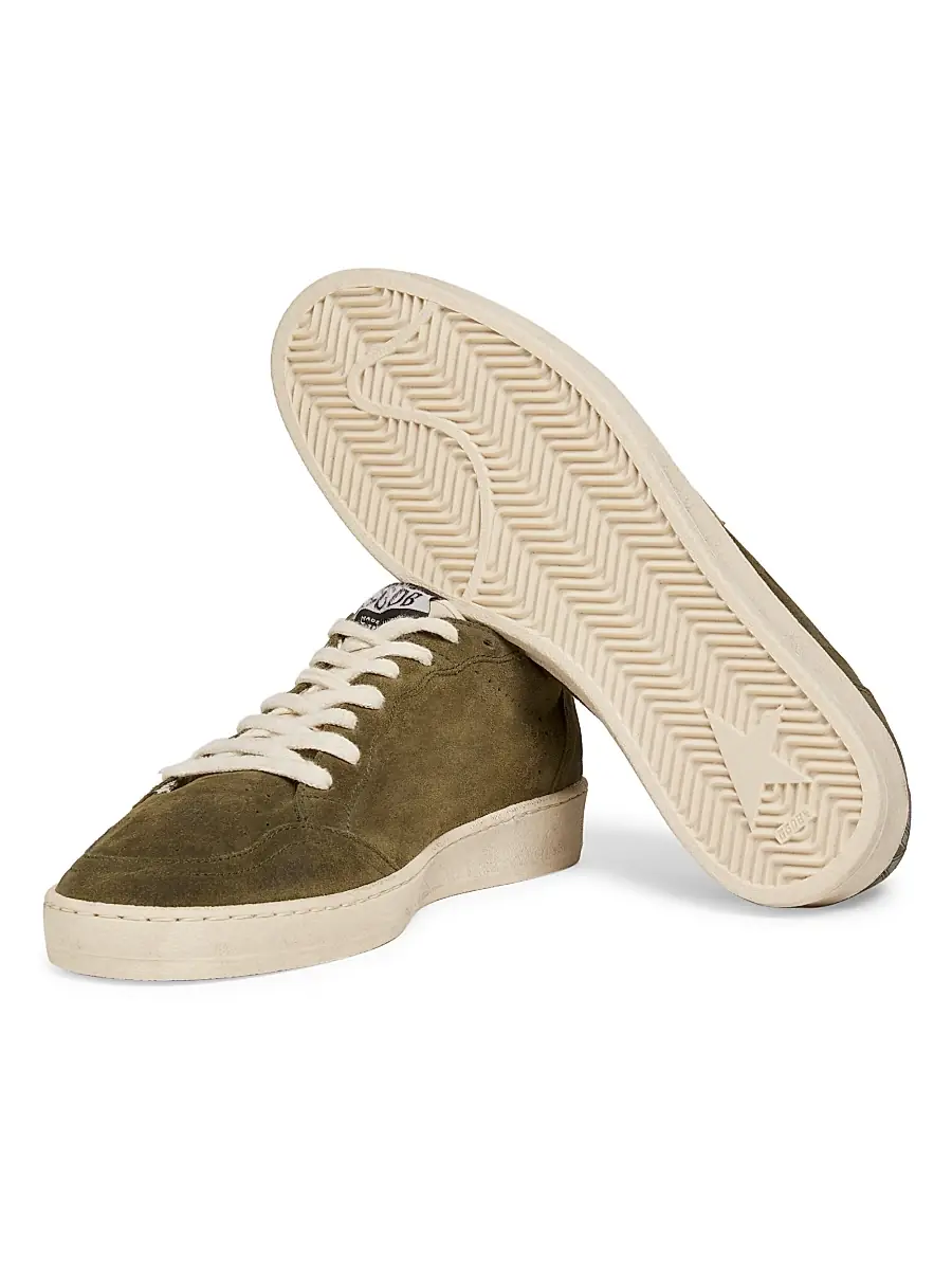 Golden Goose Unisex Ball Star Suede & Leather Sneakers | Thumbnail 6 Golden Goose Unisex Ball Star Suede & Leather Sneakers | Thumbnail 6