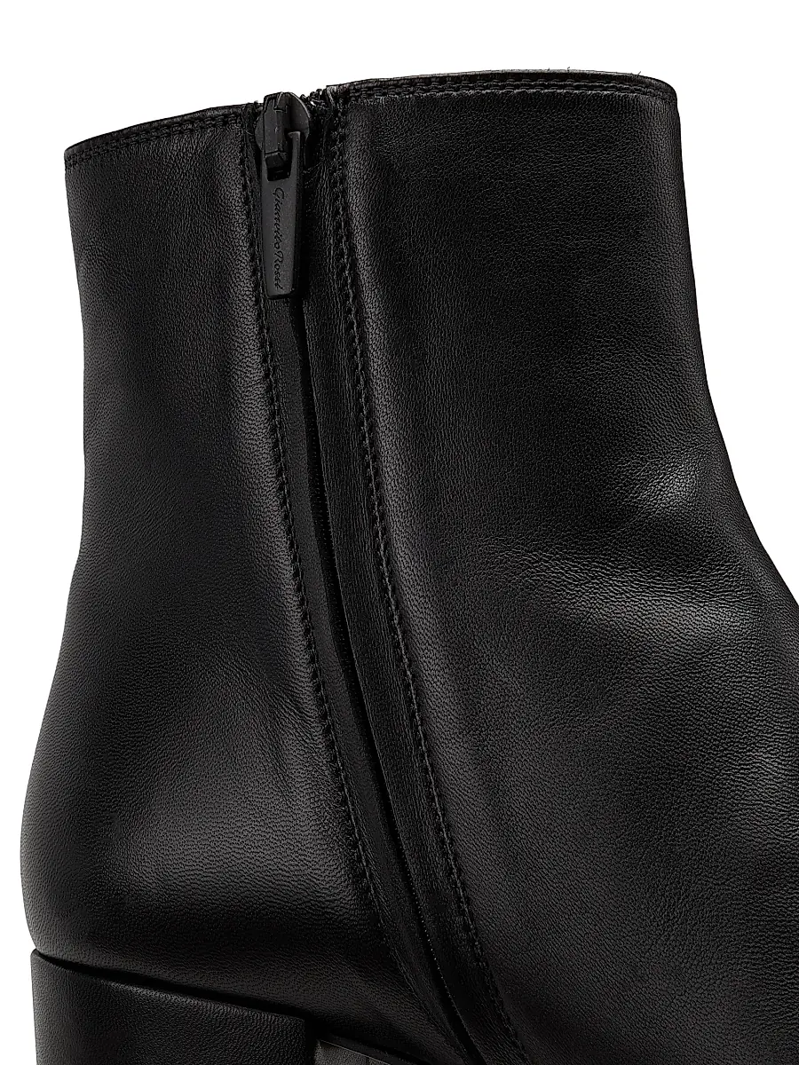 Gianvito Rossi Women's 45MM Glove Leather Booties | Thumbnail 5 Gianvito Rossi Women's 45MM Glove Leather Booties | Thumbnail 5