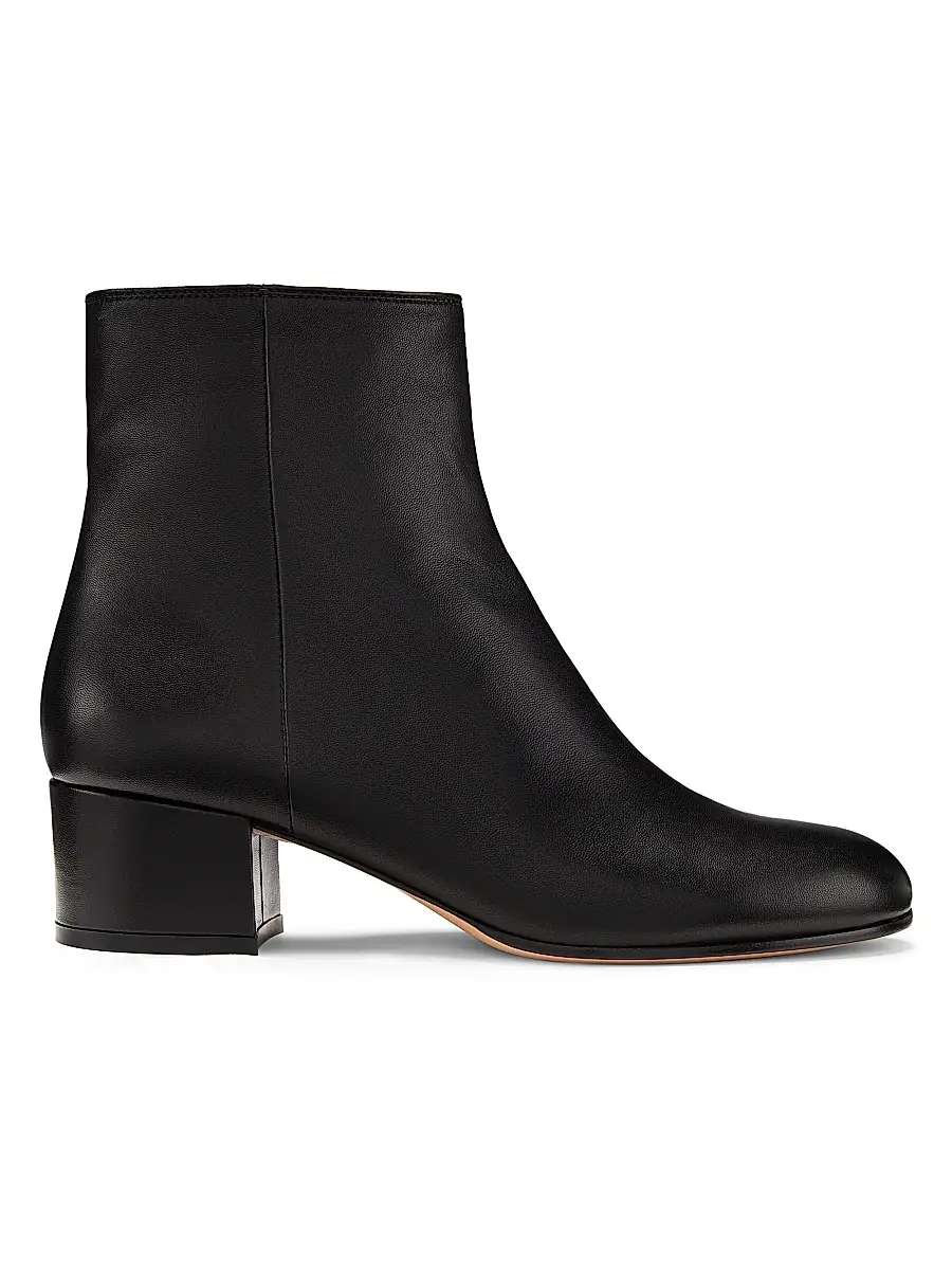 Gianvito Rossi Women's 45MM Glove Leather Booties