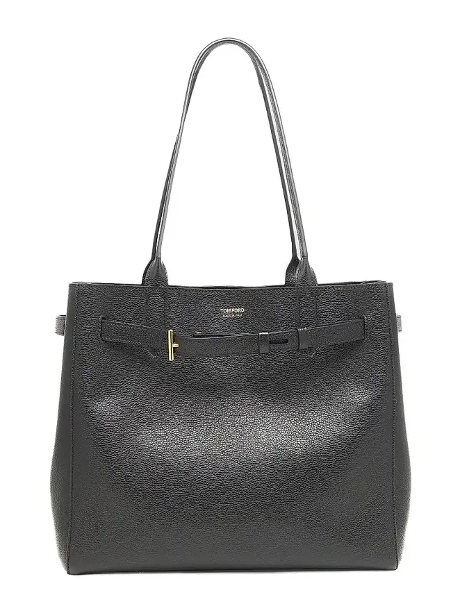 Women's Audrey Medium Grained Leather Tote Bag Women's Audrey Medium Grained Leather Tote Bag