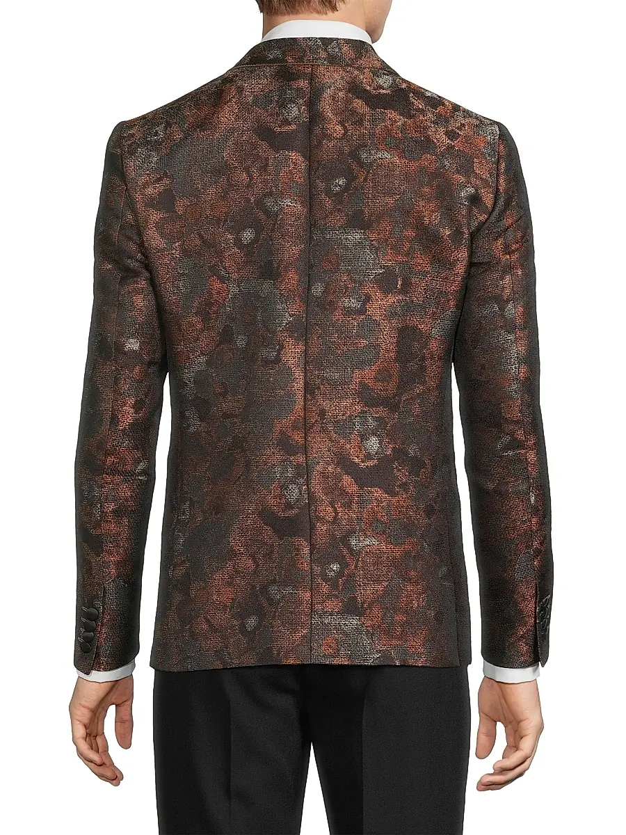 Pal Zileri Men's Novel Smoking Jacket | Thumbnail 5 Pal Zileri Men's Novel Smoking Jacket | Thumbnail 5