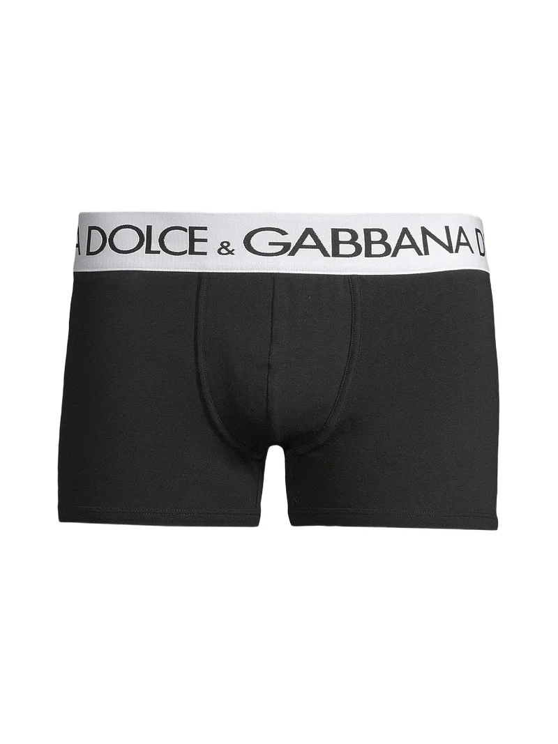 Dolce & Gabbana Men's Stretch Logo Boxer Briefs