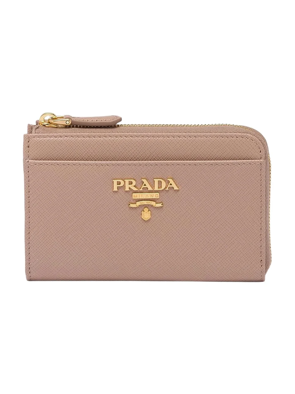 Women's Saffiano Leather Card Case Keychain Women's Saffiano Leather Card Case Keychain