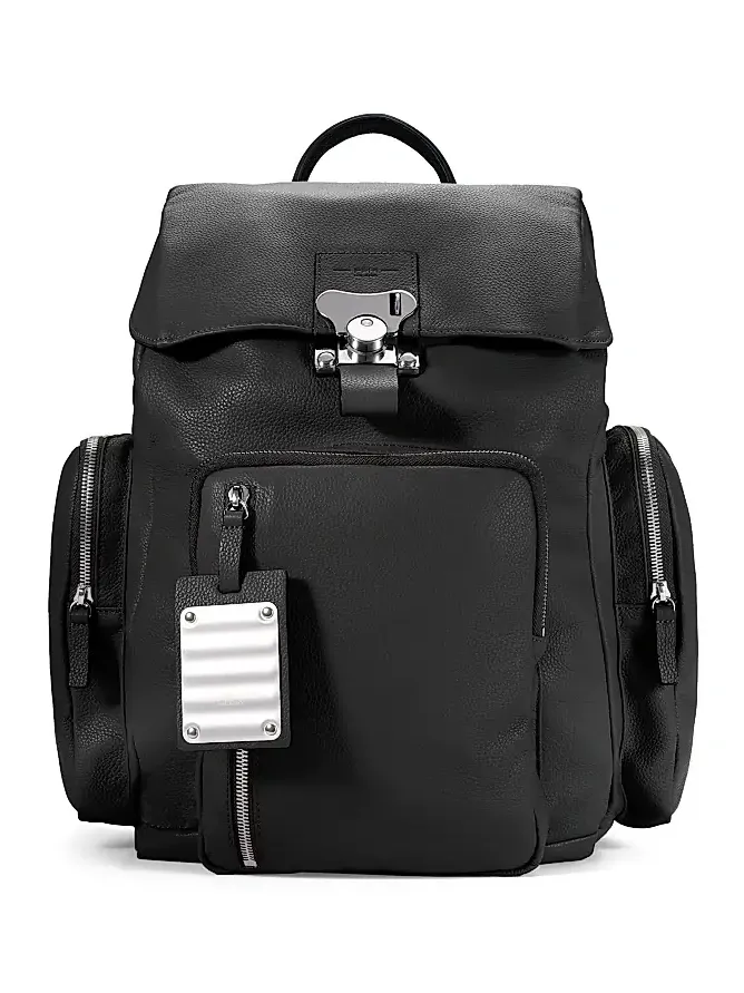 Men's On the Road Small Leather Backpack Men's On the Road Small Leather Backpack