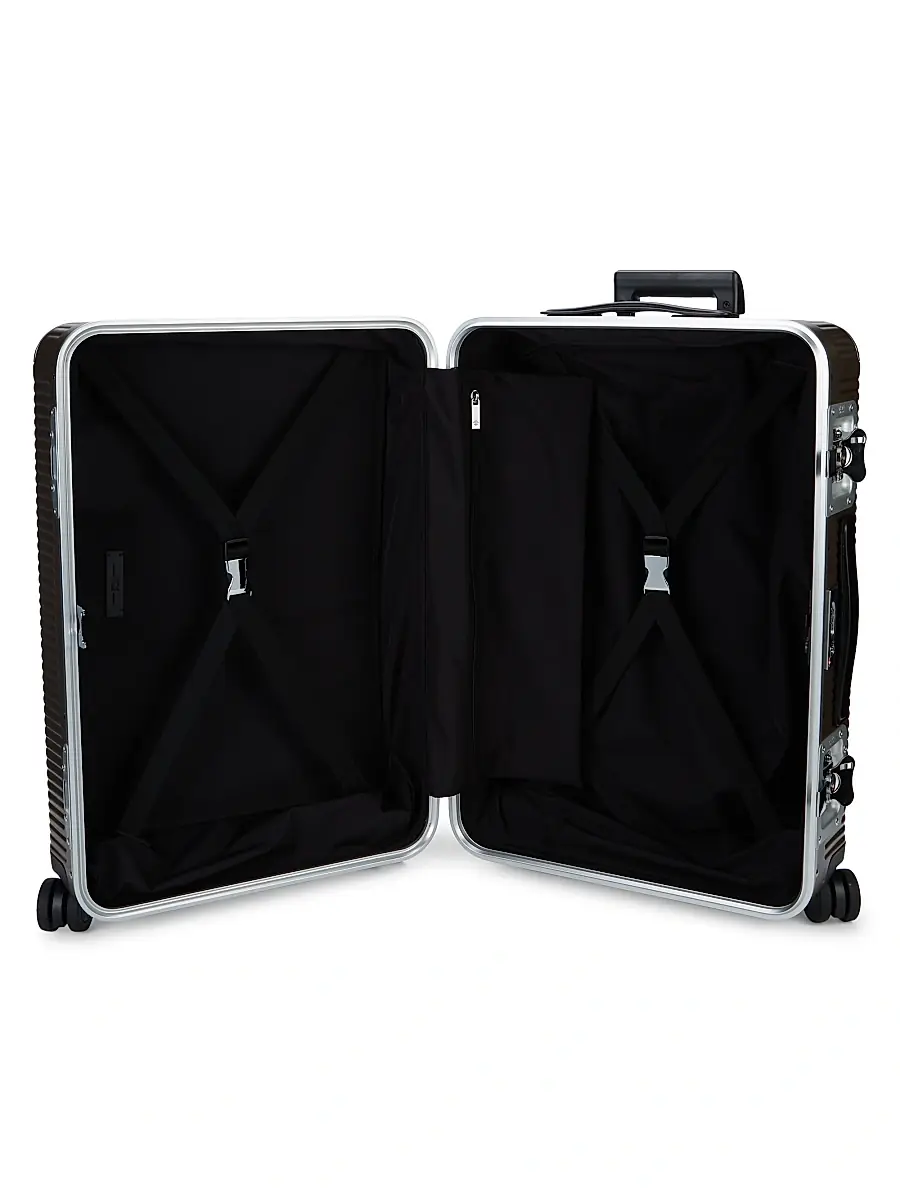 FPM Men's Bank Light Check-In Spinner Suitcase - Matte Almond | Thumbnail 3 FPM Men's Bank Light Check-In Spinner Suitcase - Matte Almond | Thumbnail 3