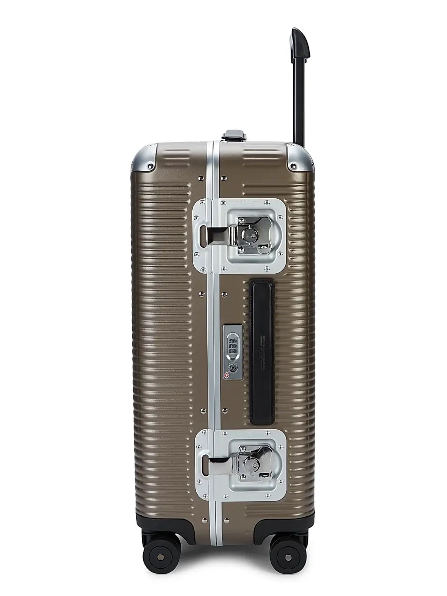 FPM Men's Bank Light Check-In Spinner Suitcase - Matte Almond | Thumbnail 5 FPM Men's Bank Light Check-In Spinner Suitcase - Matte Almond | Thumbnail 5