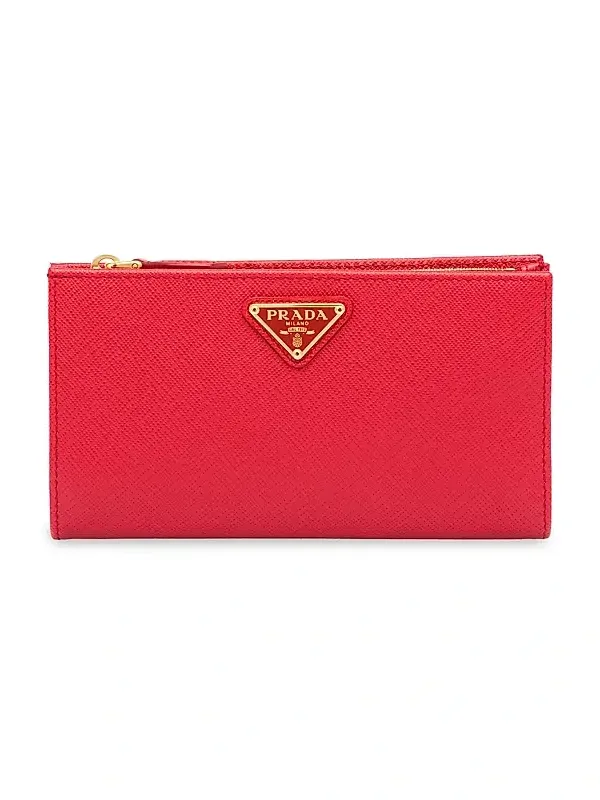Women's Large Saffiano Leather Wallet Women's Large Saffiano Leather Wallet