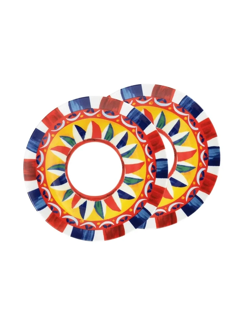 Dolce & Gabbana Carretto 2-Piece Bread Plate Set