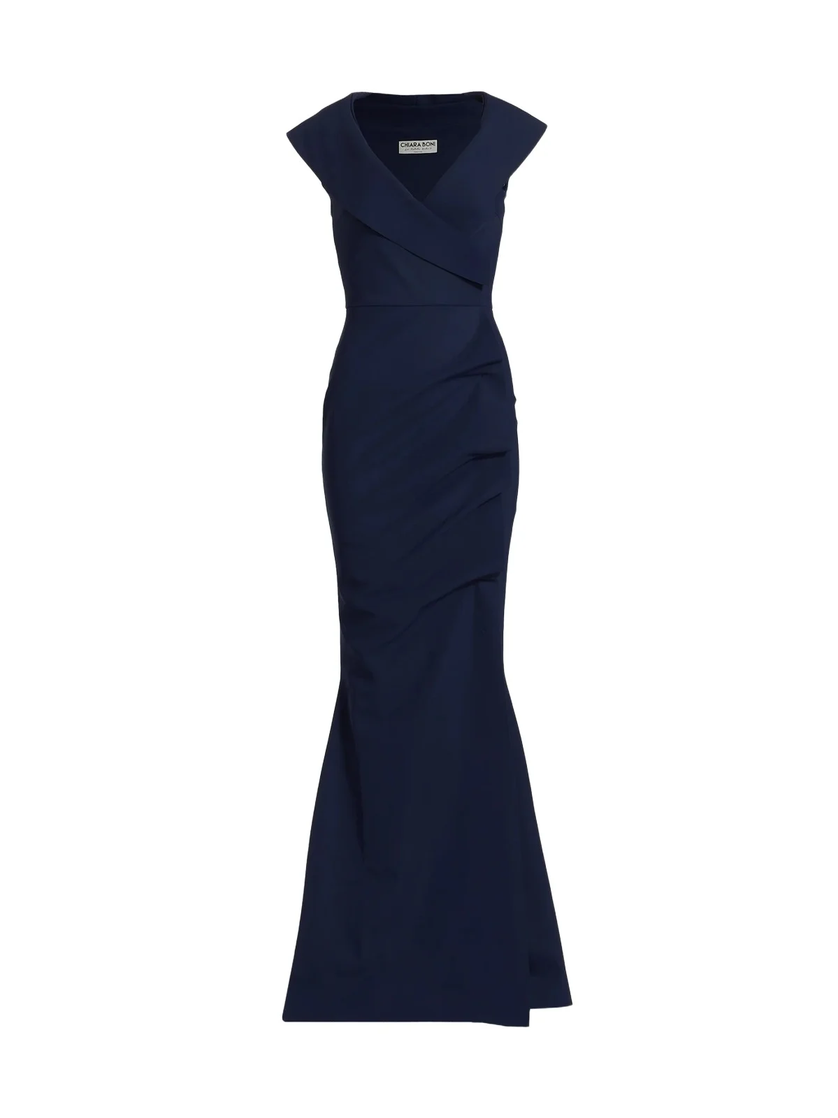 Chiara Boni La Petite Robe Women's Cocoon Collar Trumpet Gown