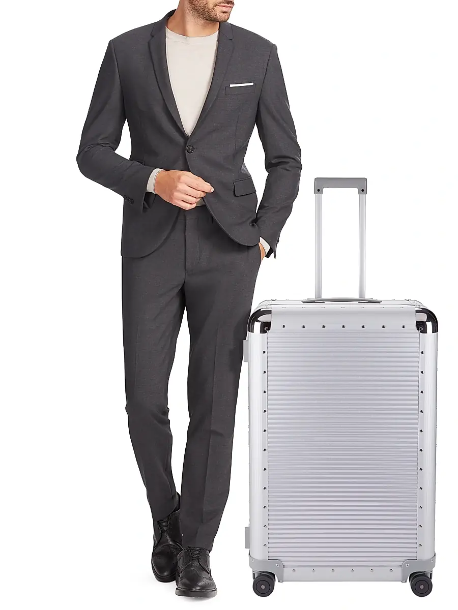 FPM Men's Bank S Check-In Spinner Suitcase - Moonlight | Thumbnail 2 FPM Men's Bank S Check-In Spinner Suitcase - Moonlight | Thumbnail 2