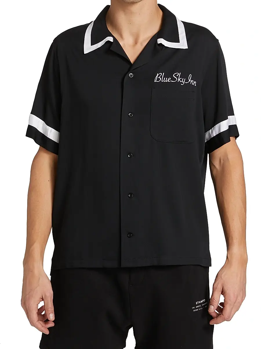 Blue Sky Inn Men's Waiter Short-Sleeve Shirt | Thumbnail 3