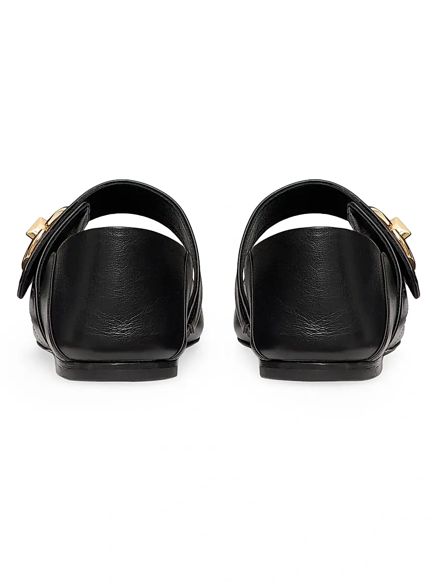 Valentino Garavani Women's VLogo Locker Mary Jane Ballerina Flats | Thumbnail 3 Valentino Garavani Women's VLogo Locker Mary Jane Ballerina Flats | Thumbnail 3