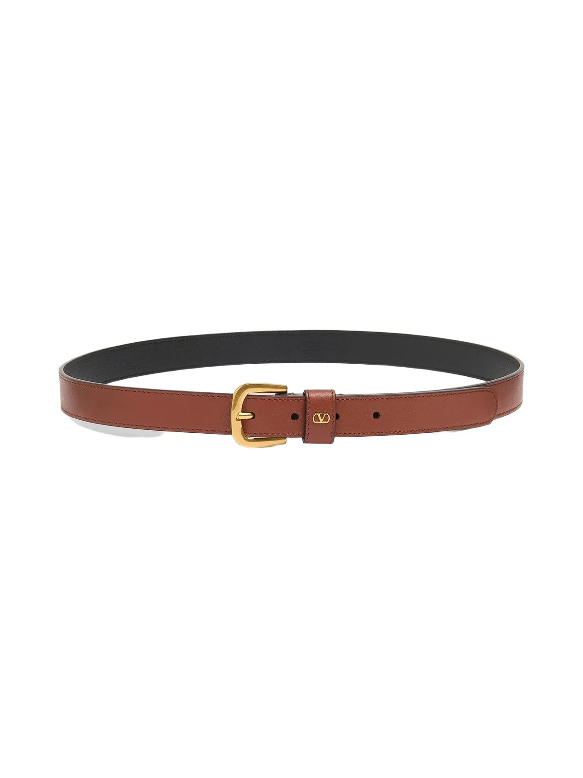 Men's VLogo Signature Belt in Shiny Calfskin 25MM Men's VLogo Signature Belt in Shiny Calfskin 25MM