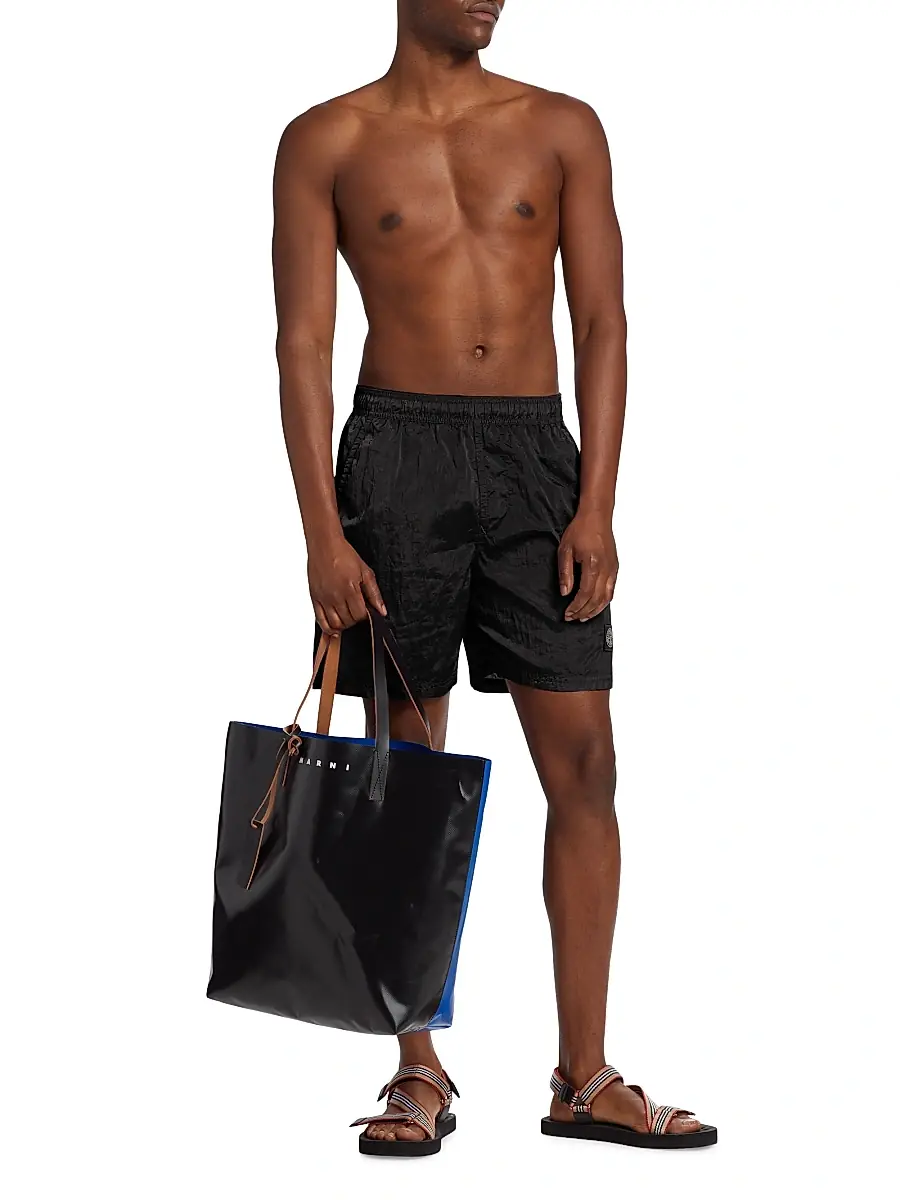 Stone Island Men's Logo Swim Shorts | Thumbnail 2 Stone Island Men's Logo Swim Shorts | Thumbnail 2