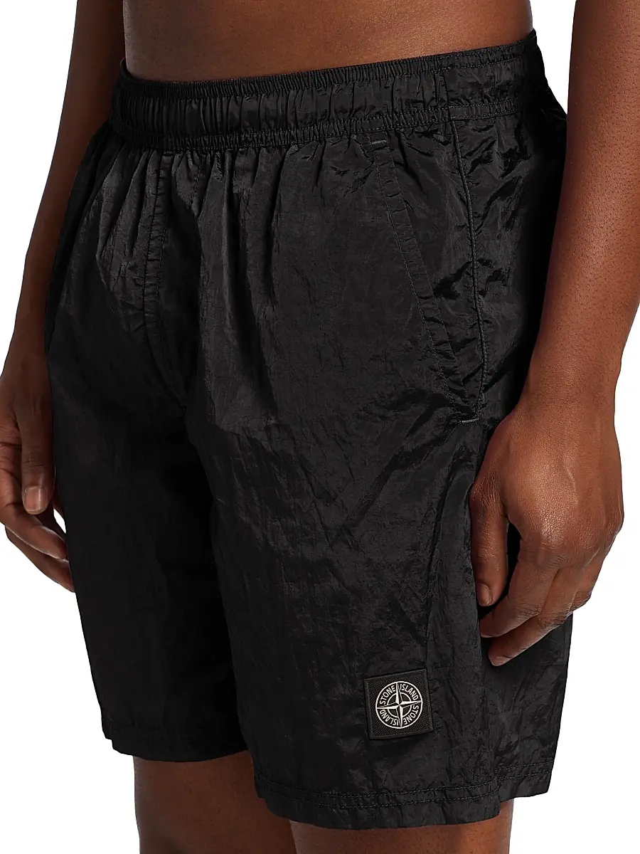 Stone Island Men's Logo Swim Shorts | Thumbnail 5 Stone Island Men's Logo Swim Shorts | Thumbnail 5