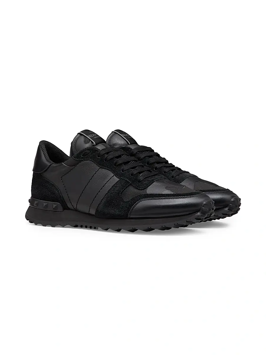Valentino Men's Camouflage Rockrunner Sneakers | Thumbnail 2 Valentino Men's Camouflage Rockrunner Sneakers | Thumbnail 2