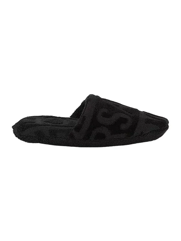 Women's Terry Jacquard Logo On Repeat Slippers
