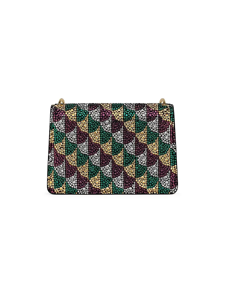 BVLGARI Women's Serpenti Mini Suede Shoulder Bag | Thumbnail 3 BVLGARI Women's Serpenti Mini Suede Shoulder Bag | Thumbnail 3