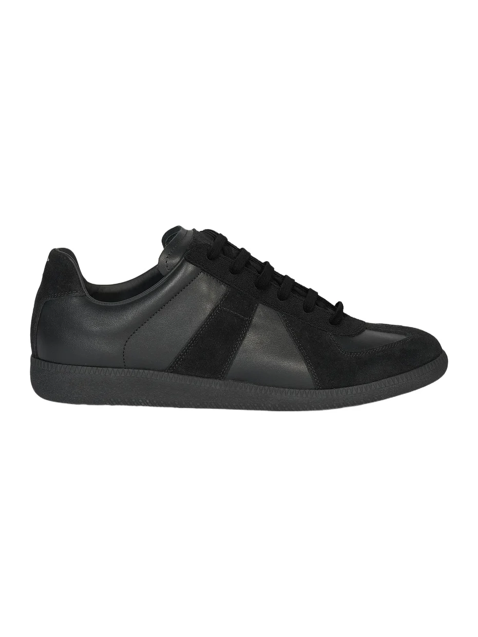 Men's Men's Replica Leather & Suede Low-Top Sneakers Men's Men's Replica Leather & Suede Low-Top Sneakers