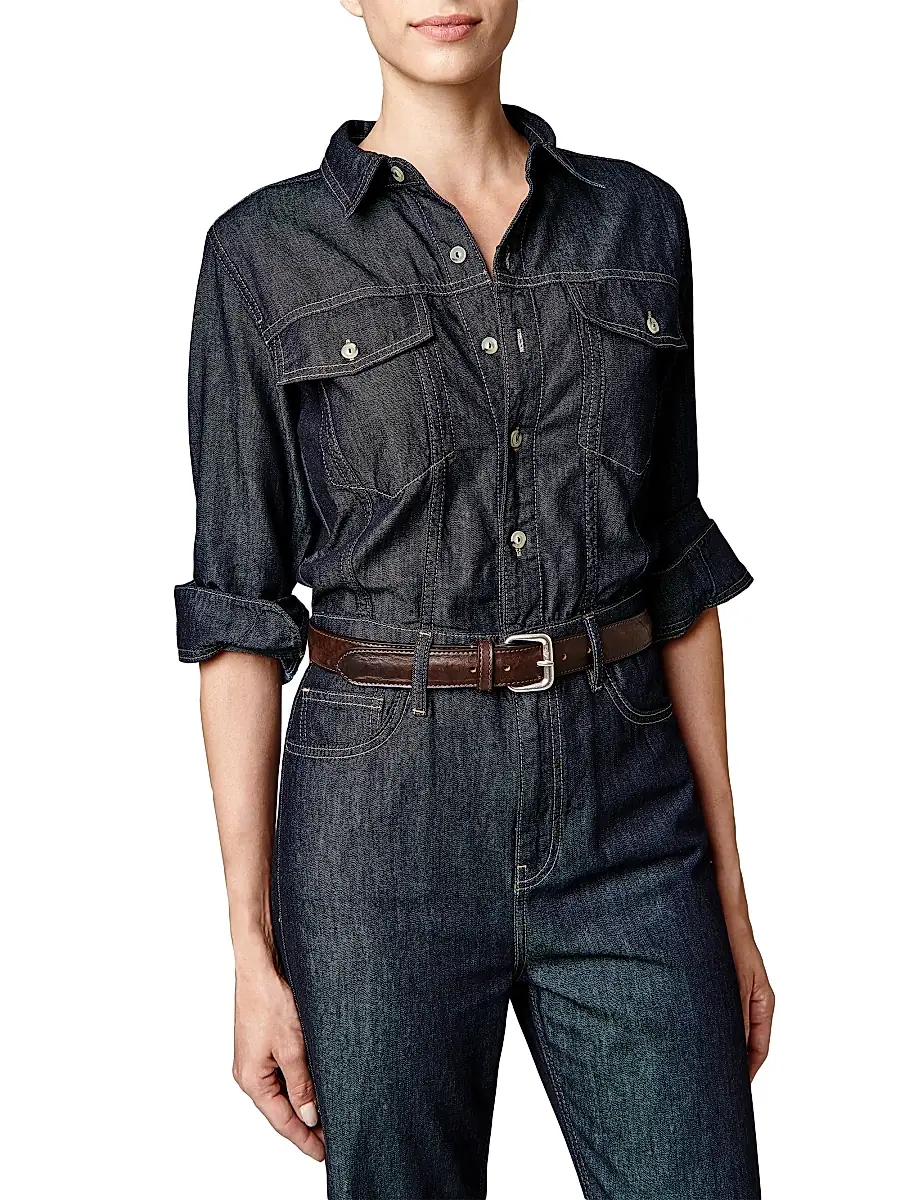 Il Bisonte Women's Heritage Classic Leather Belt | Thumbnail 3